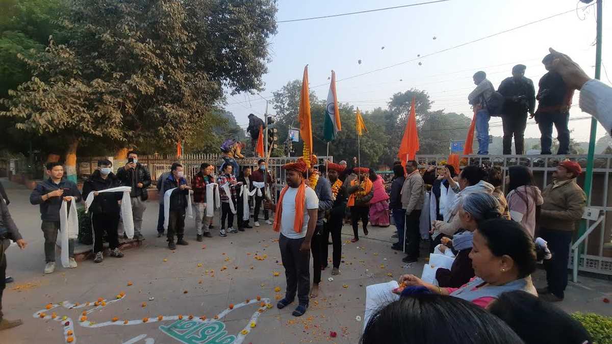 गौरवशाली मराठा इतिहास से रूबरू कराती पानीपत गौरव यात्रा का ग्वालियर में हुआ भव्य स्वागत